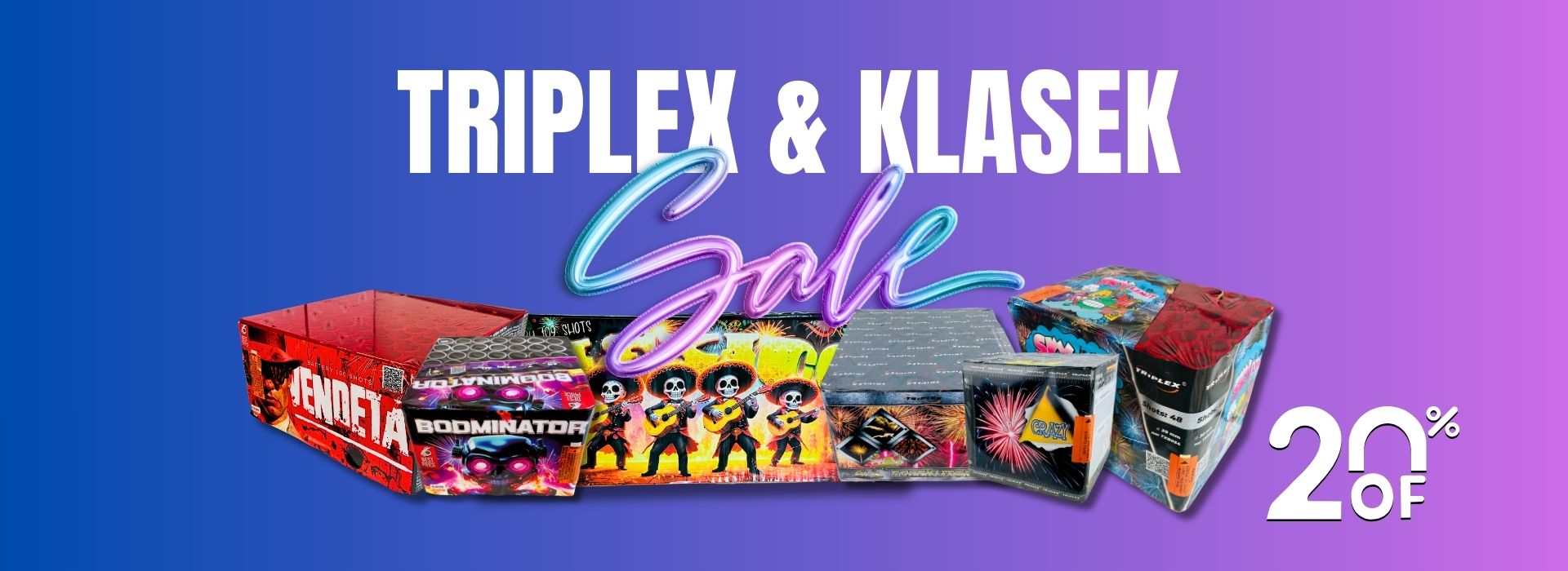 -20% na Wyrzutnie TRIPLEX i KLASEK