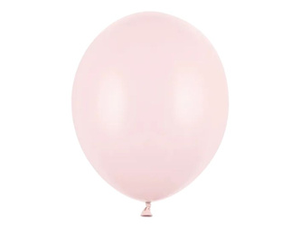 Balony lateksowe 30cm - BLADY RÓŻ - pastel - 50 szt.