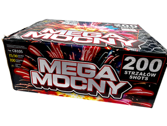 WYRZUTNIA MEGA MOCNY - 200 strzałów - 25-30 mm - CB105 - Jorge