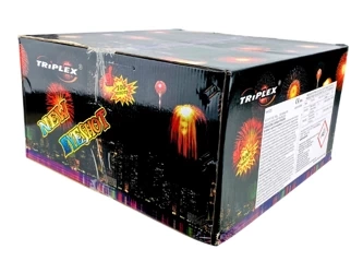 POKAZ FAJERWERKÓW NEW EYE SHOT - 100 strzałów - 30mm - YHW100C - Triplex