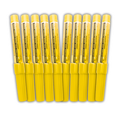 ZESTAW 10 x RACA METALOWA - ŻÓŁTA - 60 sekund - MAXSEM