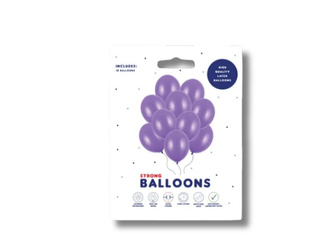 Balony Strong 30cm - Metallic Purple - 10 szt.