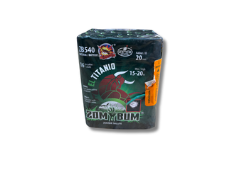 WYRZUTNIA HUKOWA EL TITANIO - 16 strzałów - 20 mm - ZB540 - ZomBum