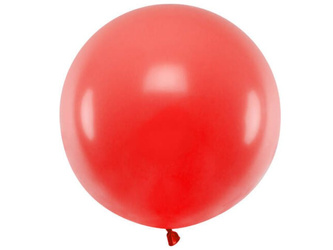 Balony lateksowe 60 cm Pastel Poppy Red (CZERWONY) 1 szt.