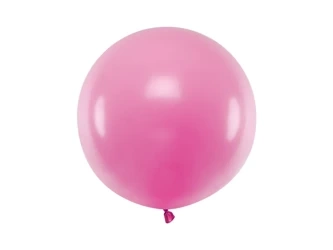 Balon lateksowy 60cm - Okrągły - Pastel Fuchsia