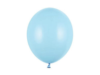 Balony lateksowe 23 cm Pastel Baby Blue (BŁĘKITNY) 100 szt.