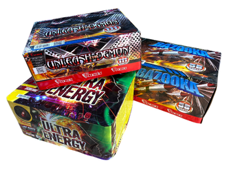 ZESTAW SYLWESTROWY 850 PLN - 3 WYRZUTNIE