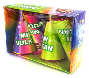 MINI WULKANY - MINI VULKAN 4" - 4 sztuki - CLE0526 - SRPYRO