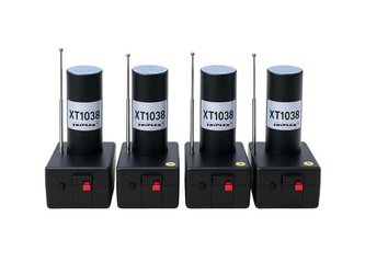 Zestaw 4x Fontanna XT1038 plus SYSTEM do odpalania - 2m 30s - wytwornica iskier bezzapachowa