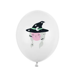 Balon Strong 30 cm -  Czarownica - Halloween - 1 sztuka