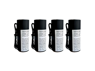 Zestaw 4 FONTANN ISKIER - 30 sec 2m - Na wesele