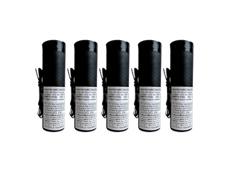 Zestaw 5x FONTANNA ISKIER SREBRNA na Wesele - 50 sec - 2m - XT1063 - Triplex