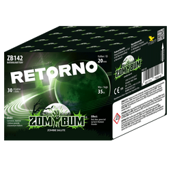 WYRZUTNIA HUKOWA RETORNO - 30 strzałów - 20 mm - ZB142 - ZomBum