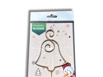 x ZIMNE OGNIE 33CM - ŚWIĄTECZNY DZWONEK - VPV18- Triplex - 1 szt x