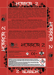PETARDY HUKOWE HORROR 2 - 20 sztuk - DFB-2 - Dextrin