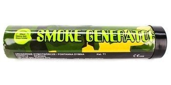 ŚWIECA DYMNA - Zielona - ZAWLECZKA - TXF931-4 - Triplex