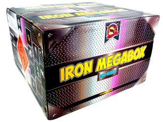 POKAZ FAJERWERKÓW IRON MEGABOX - 100 strzałów - 30mm - CLE4546 - SRPYRO