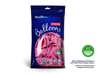 Balony Strong 30cm - Pastel Fuchsia - 100 szt.