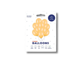 Balony Strong 30cm - Metallic Bright Orange - 10 szt.