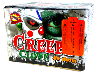 WYRZUTNIA CREEPY CLOWN - 49 strzałów - 16mm - CLE4270-3 - 4916MIX3 - SRPYRO