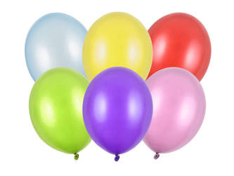 Balony Strong 30cm - Metallic Mix - 100szt