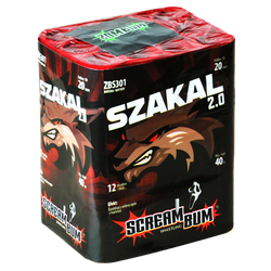 WYRZUTNIA HUKOWA SZAKAL 2.0 - 12 strzałów - 20 mm - ZBS301 - ZomBum