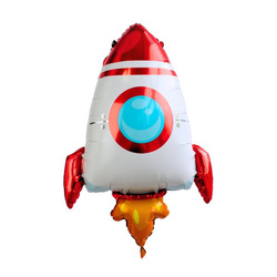 Balon Foliowy Rakieta Kosmiczna - 55.6 x 81.8 cm