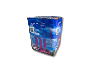 WYRZUTNIA DZIENNA RÓŻOWA - 25 strzałów - 30mm - XT1072-11 - Triplex