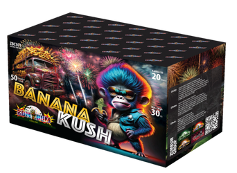 WYRZUTNIA BANANA KUSH - 40 strzałów - 20 mm - ZBC301 - ZomBum
