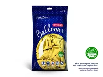 Balony Strong 30cm - Pastel Lemon Zest - 100 szt.