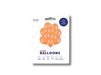 Balony Strong 30cm - Metallic Mand. Orange - 10 szt.