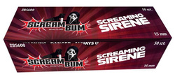 RACE PISTOLETOWE - Screaming Sirene ScreamBum - 50 szt - ZBS600 - ZomBum