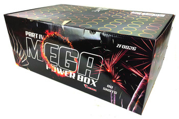 POKAZ FAJERWERKÓW POWER BOX PART 1 - 80 strzałów - 30mm - ZF0026 - Surex