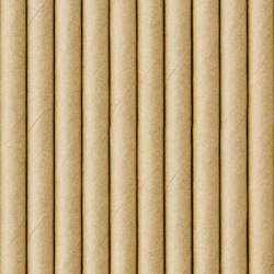 Słomki papierowe - Kraftowe - 10 sztuk