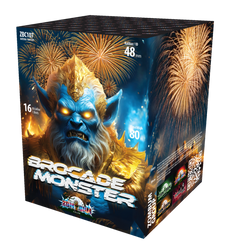 WYRZUTNIA BROCADE MONSTER - 16 strzałów - 50 mm - ZBC107 - ZomBum