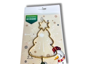 x ZIMNE OGNIE 33CM CHOINKA Z GWIAZDĄ - VPV14 - Triplex - 1 szt x