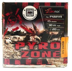 WYRZUTNIA PYRO ZONE - 15 strzałów - 20 mm - PXB2119 - Piromax