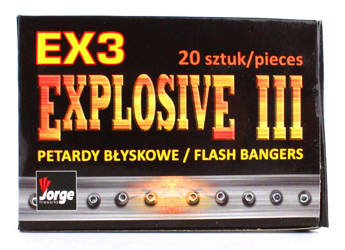 PETARDY HUKOWE EXPLOSIVE 3 - 20 sztuk - EX3 - Jorge