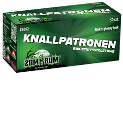 RACE PISTOLETOWE - Knalpatronen ZomBum - 50 szt - ZB692 - ZomBum