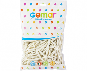 Rurki włoskie - Modeliny - Białe - 100 sztuk