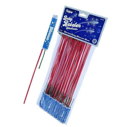 RAKIETKI BABY-RAKETEN SILBERKNISTER - 50 szt. - 0440-B - Funke