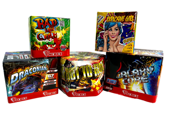 ZESTAW SYLWESTROWY 550 PLN - 5 WYRZUTNI