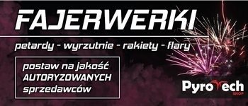 BANER FAJERWERKI DUŻY V1 - 350cm x 150cm - BAN-350X150-1