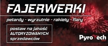 BANER FAJERWERKI DUŻY V2 - 350cm x 150cm - BAN-350X150-2