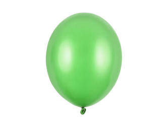 Balony Strong 30cm - Metallic Bright Green - 3 sztuk