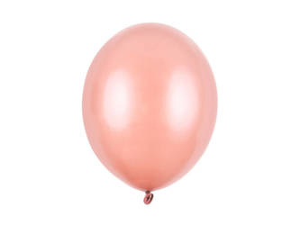 Balony Strong 30cm - Metallic Rose Gold - 25 szt.