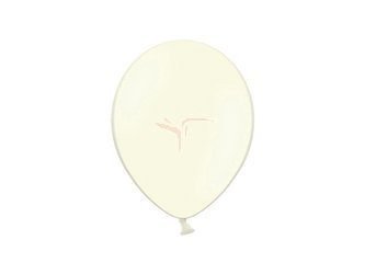 Balony lateksowe 25cm - Celebration - Jasnokremowe - 100 sztuk