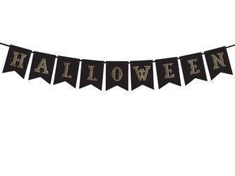 Baner - Halloween - Czarny - 20 x 175 cm