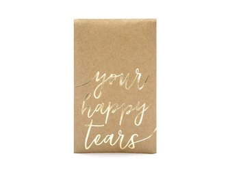 Chusteczki higieniczne - Your Happy Tears - Złoty - 10 sztuk