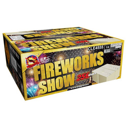 POKAZ FAJERWERKÓW FIREWORKS SHOWE - 256 strzałów - 20 mm - CLE4555 - SRPYRO